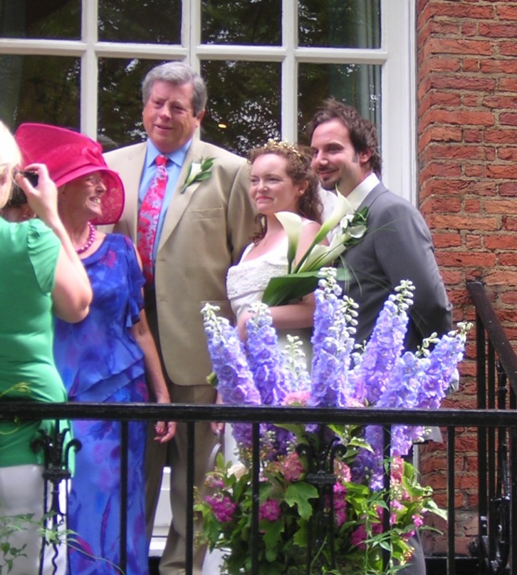 Derek & Nya's wedding, London,  July 8 2006.