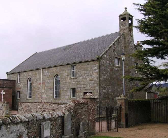 Parish church in Strathmiglo, Fife. Photo credit: British Listed Buildings